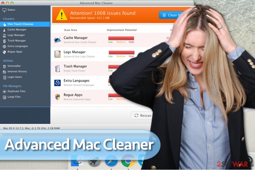 remove advanced mac cleaner from my mac