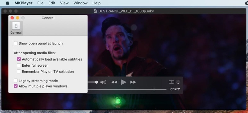 video player for mac mkv